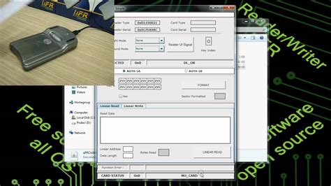 mifare card reader writer software|mifare card programming software download.